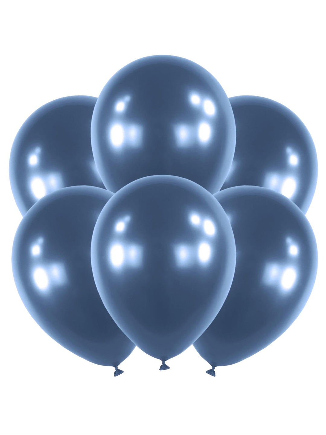 Metallic Navy Blue 11" Latex Balloons - JJ's Party House: Birthday, Balloons & Custom Party Favors