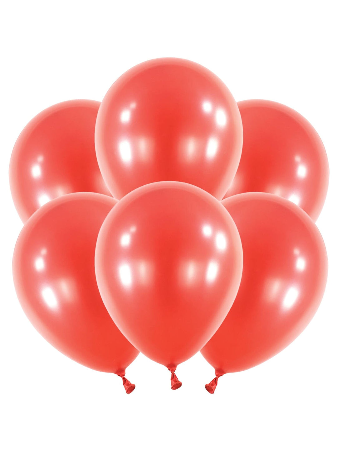 Metallic Red 11" Latex Balloons - JJ's Party House: Birthday, Balloons & Custom Party Favors