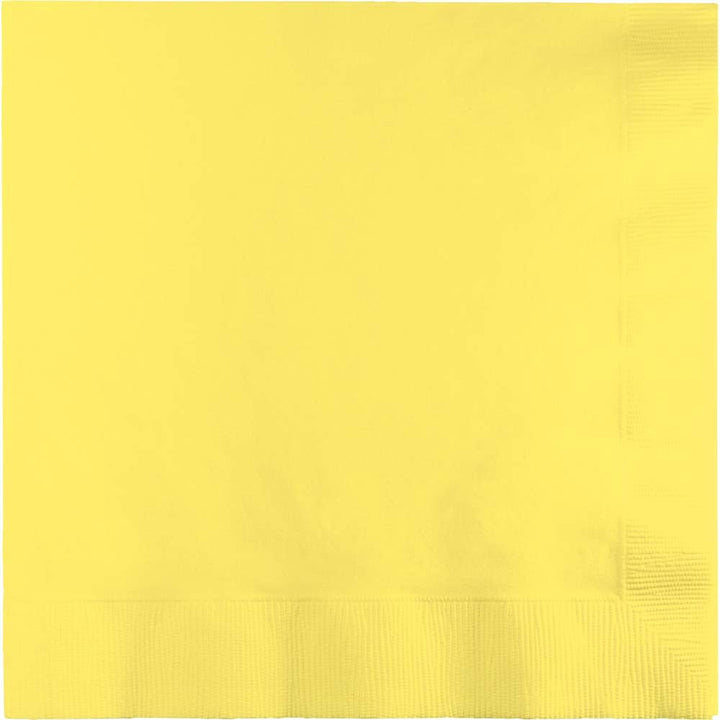 Mimosa Yellow Luncheon Napkins 3Ply 50ct - JJ's Party House McAllen, TX