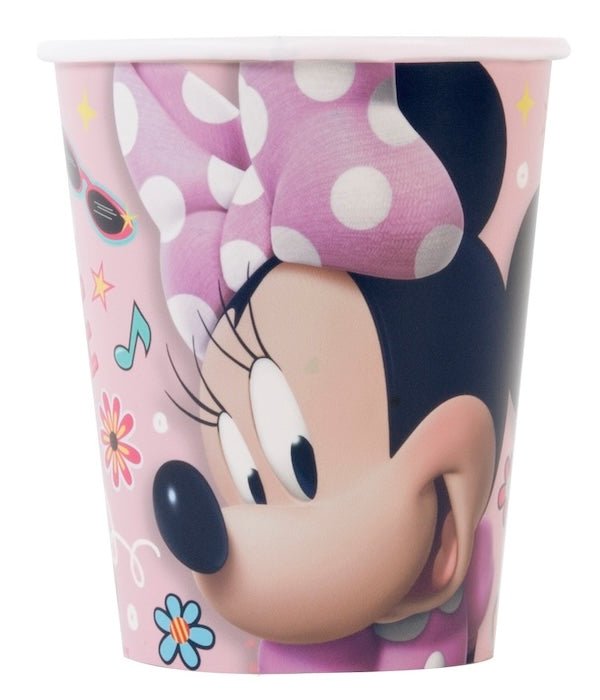 Minnie 9oz Paper Cups, 8ct - JJ's Party House: Birthday, Balloons & Custom Party Favors