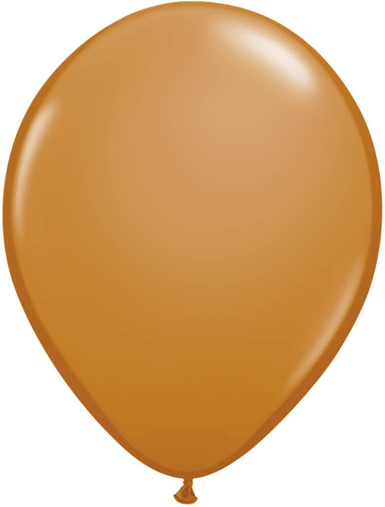 Mocha Brown Latex Balloons 100 - JJ's Party House: Birthday, Balloons & Custom Party Favors