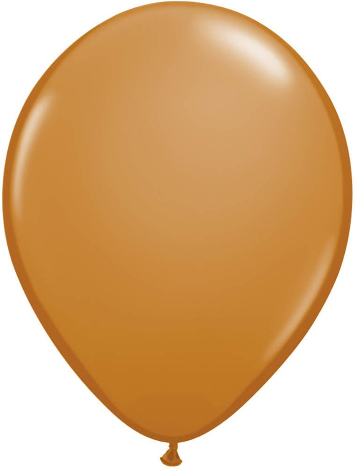 Mocha Brown Latex Balloons 100 - JJ's Party House: Birthday, Balloons & Custom Party Favors