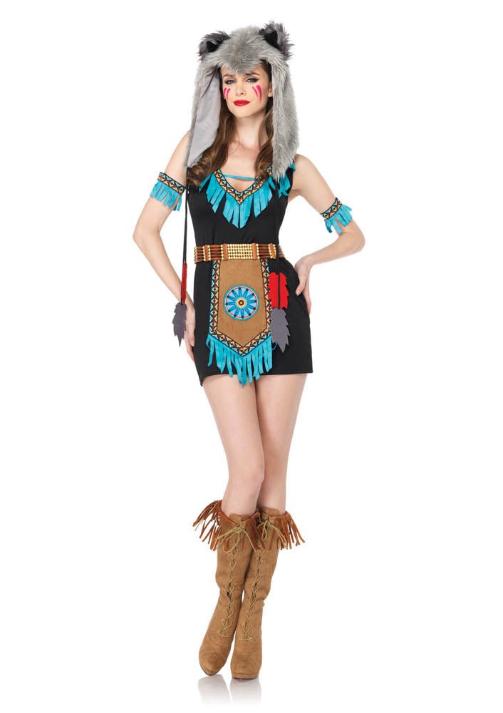 Native Wolf Warrior Costume - JJ's Party House