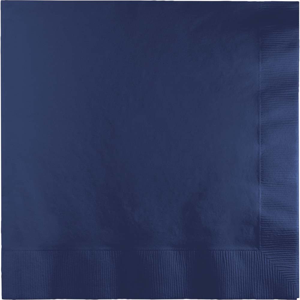 Navy Blue Luncheon Napkins 3Ply 50ct - JJ's Party House McAllen, TX