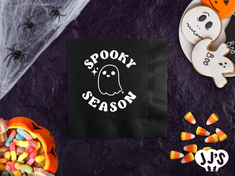 Spooky Season Personalized Halloween Napkins