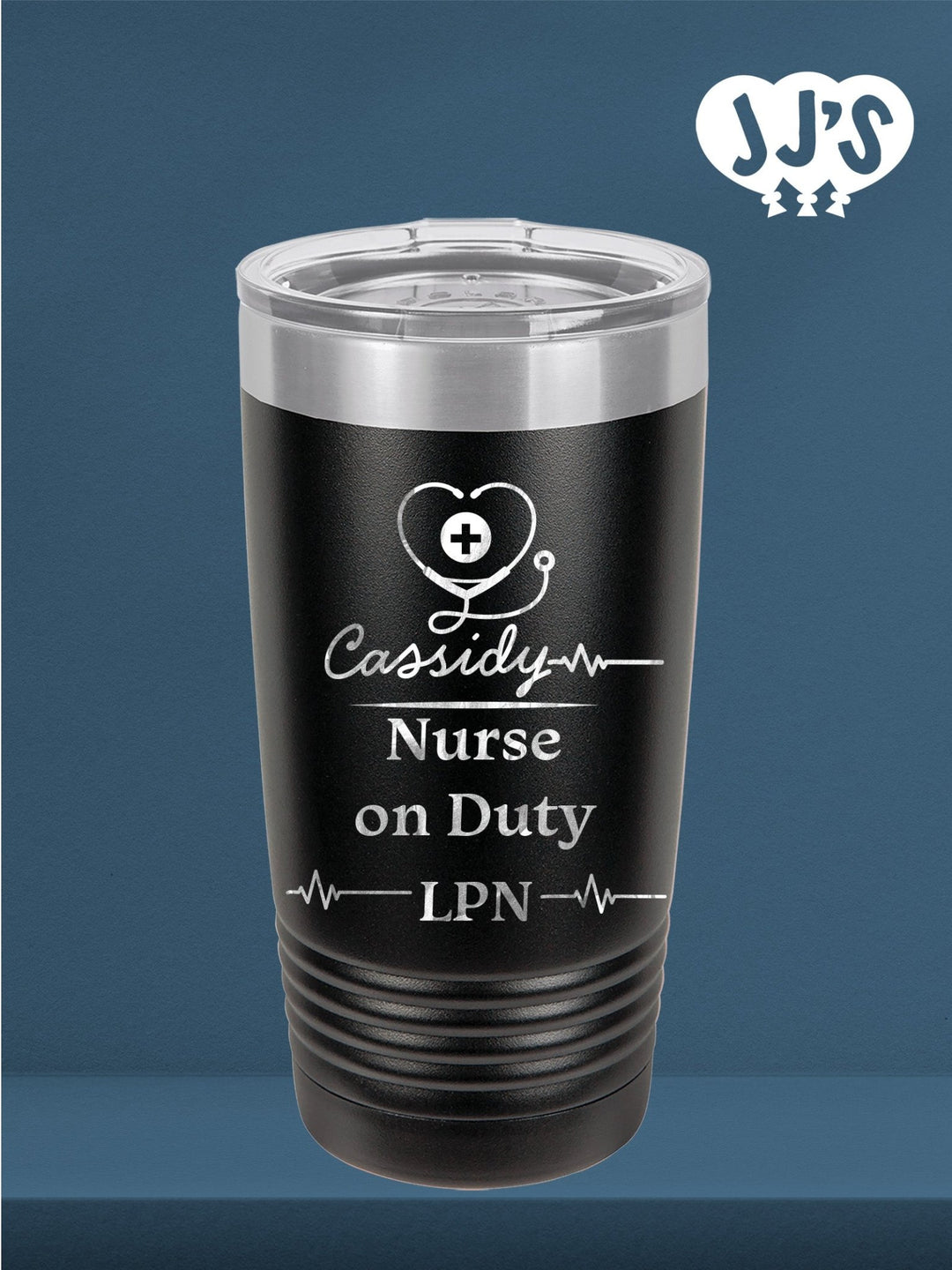 Nurses Week Gift: Nurse on Duty Custom Engraved Tumbler - JJ's Party House: Custom Party Favors, Napkins & Cups