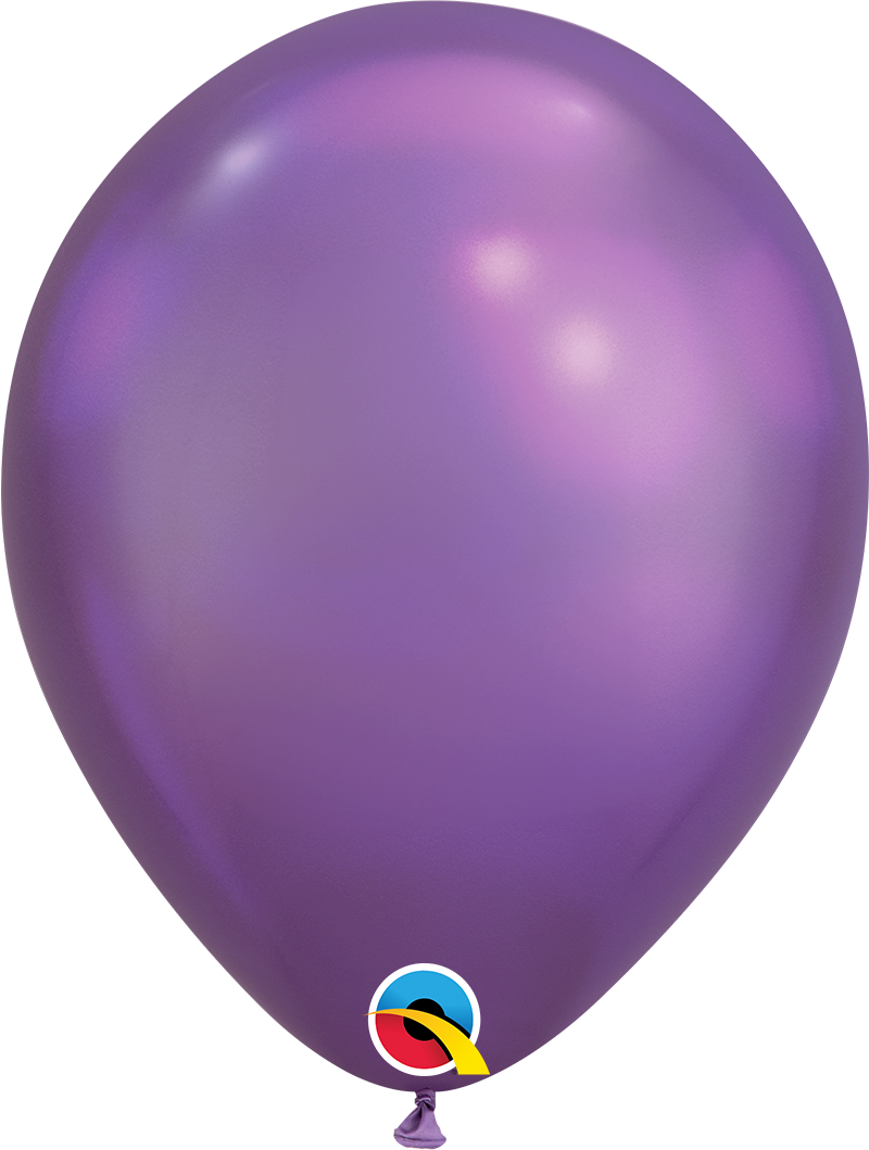 Chrome Purple 11'' Latex Balloo