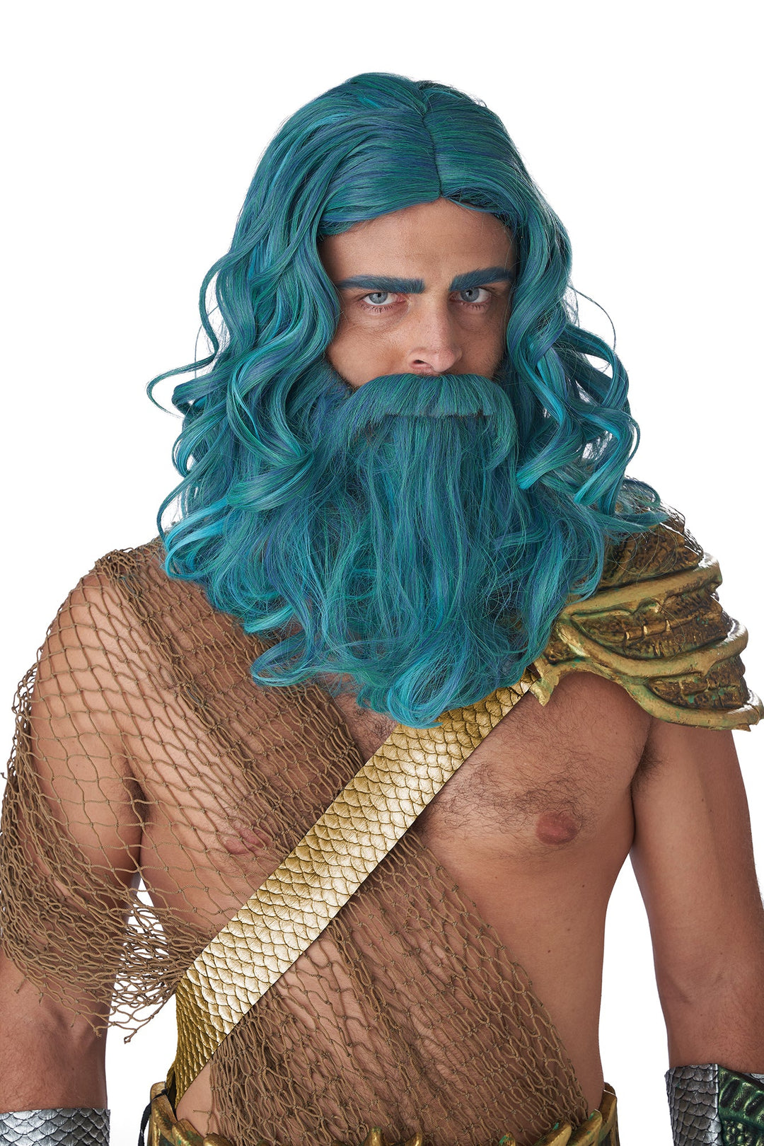 Ocean King Wig and Beard Set - JJ's Party House