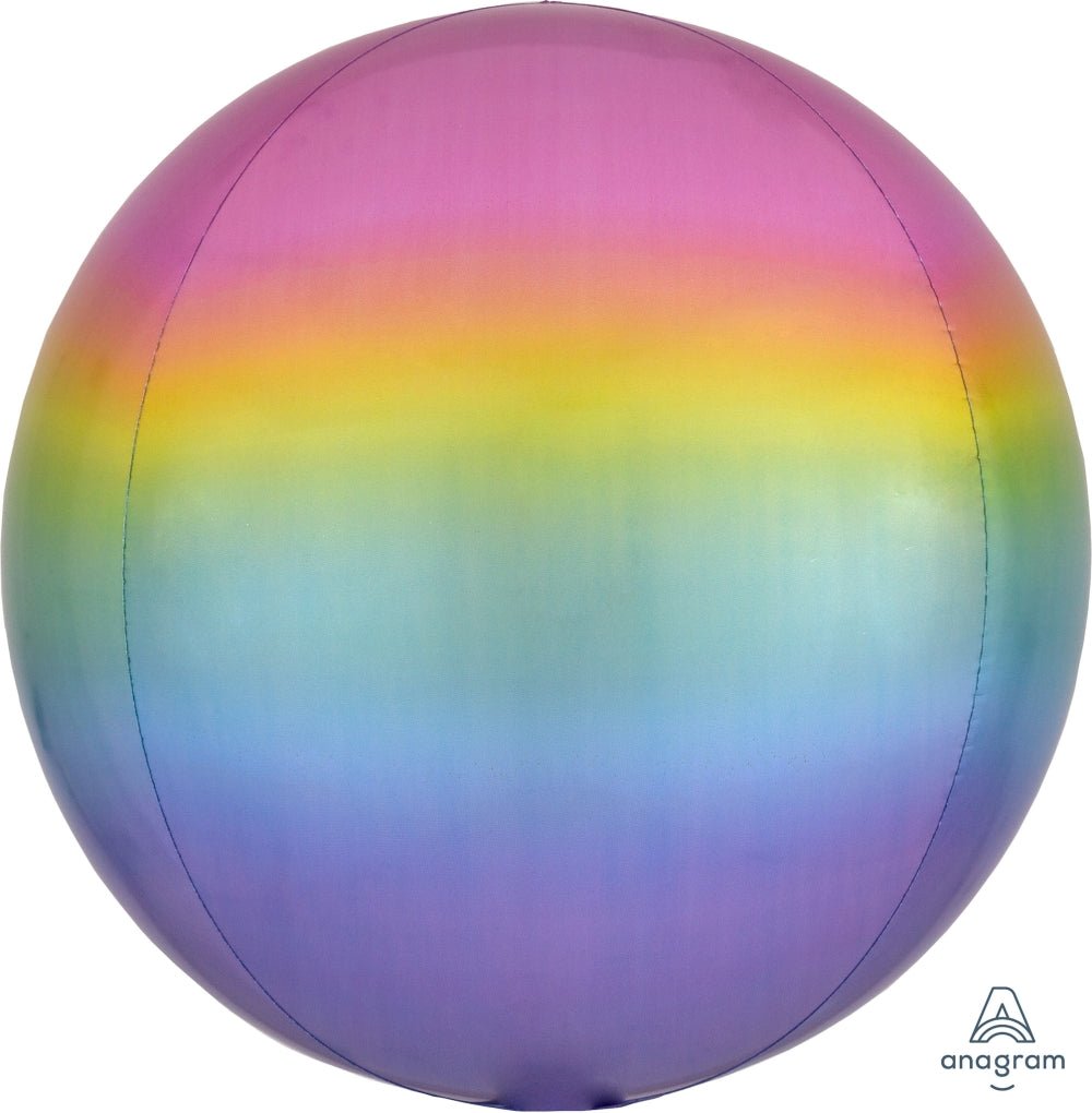 Ombre Pastel Orbz Balloon - JJ's Party House: Custom Party Favors, Napkins & Cups