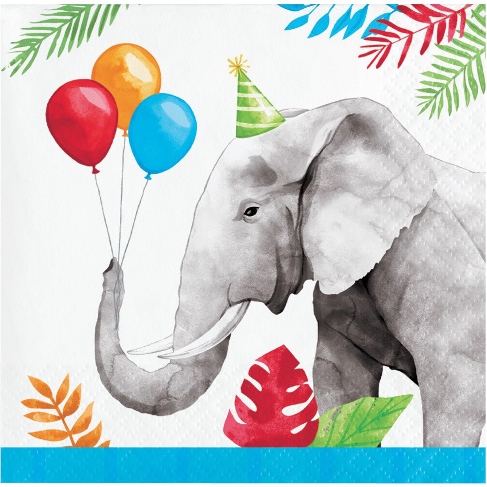 Party Animals Beverage Napkin 16ct - JJ's Party House: Birthday, Balloons & Custom Party Favors