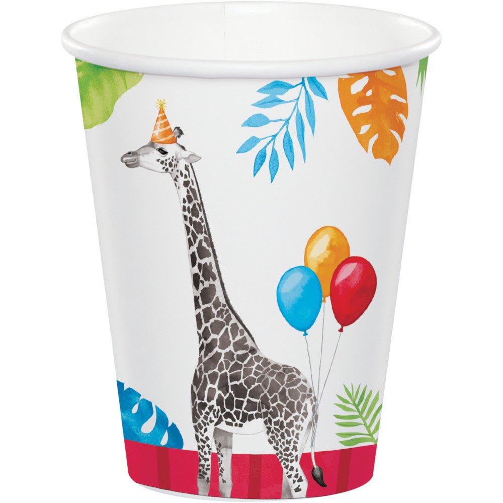 Party Animals Hot/Cold Cup 9oz., 8ct - JJ's Party House: Birthday, Balloons & Custom Party Favors