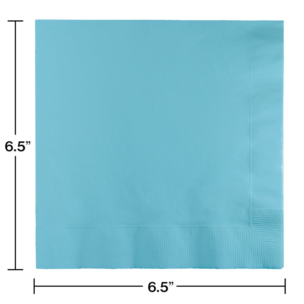 Pastel Blue Luncheon Napkins 3Ply 50ct - JJ's Party House McAllen, TX