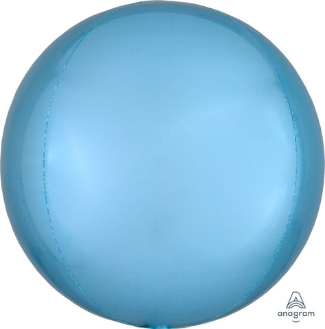 Pastel Blue Orbz Balloon, 16