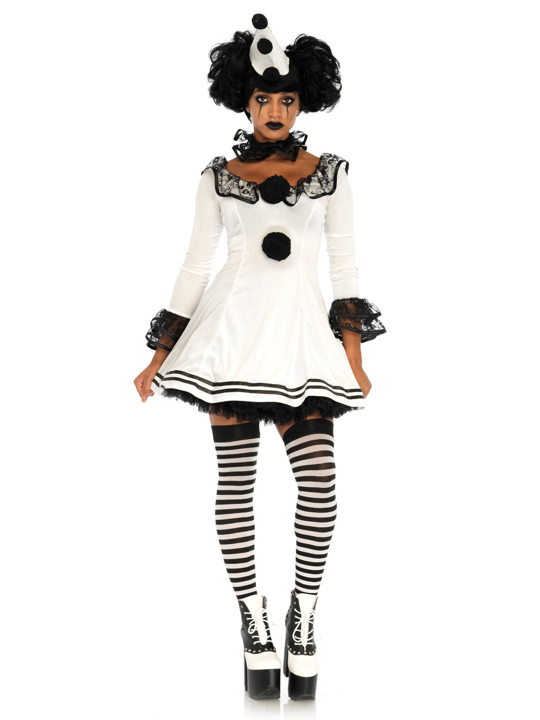 Pierrot Clown Costume - JJ's Party House