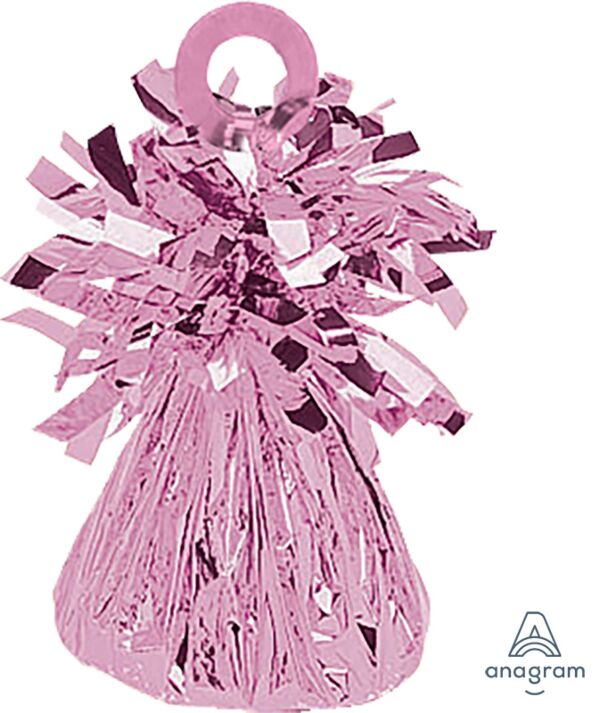 PInk Foil Balloon Weight - JJ's Party House McAllen, TX