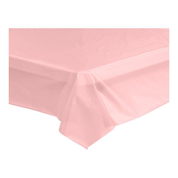 Pink Plastic Table Cover Roll, 40" x 150' - JJ's Party House: Birthday, Balloons & Custom Party Favors