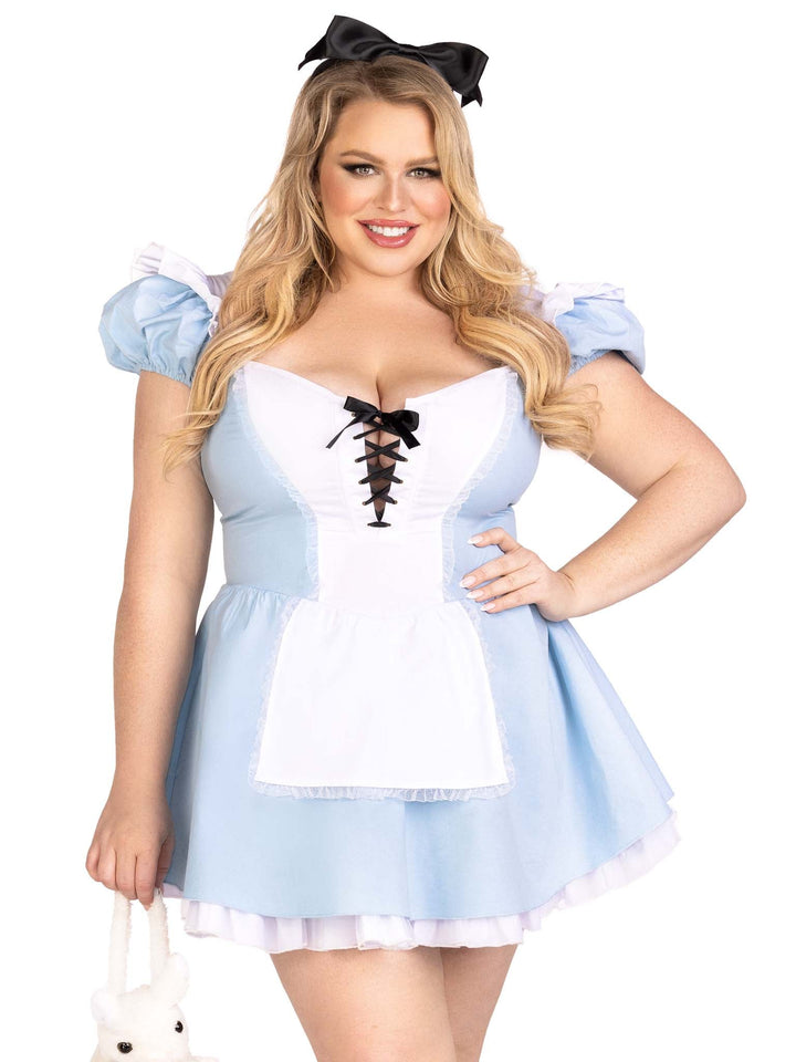 Plus Size Storybook Alice Costume - JJ's Party House: Birthday, Balloons & Custom Party Favors