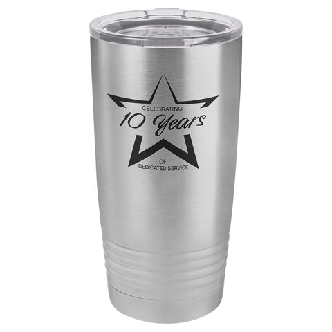 Polar Camel 20 oz. Stainless Steel Ringneck Vacuum Insulated Tumbler - JJ's Party House: Birthday, Balloons & Custom Party Favors