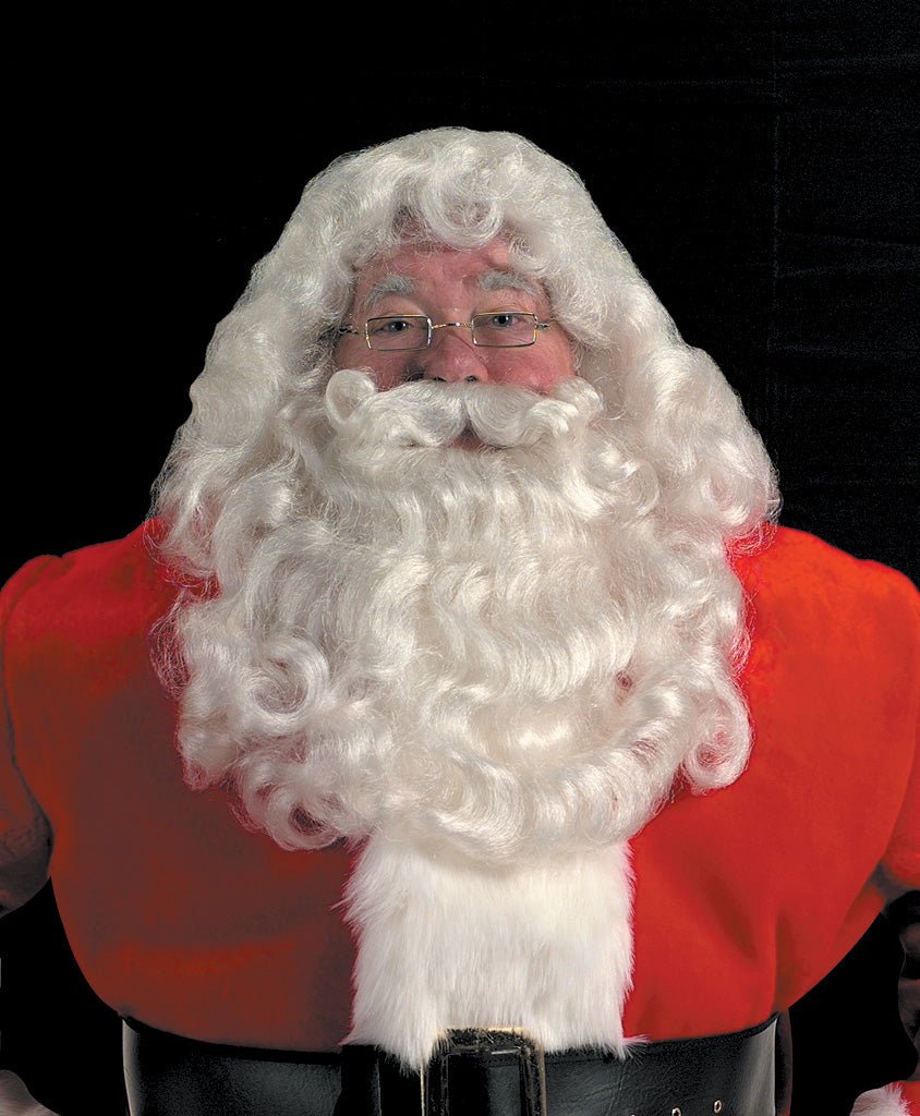 Professional Santa Wig & Beard Set - JJ's Party House