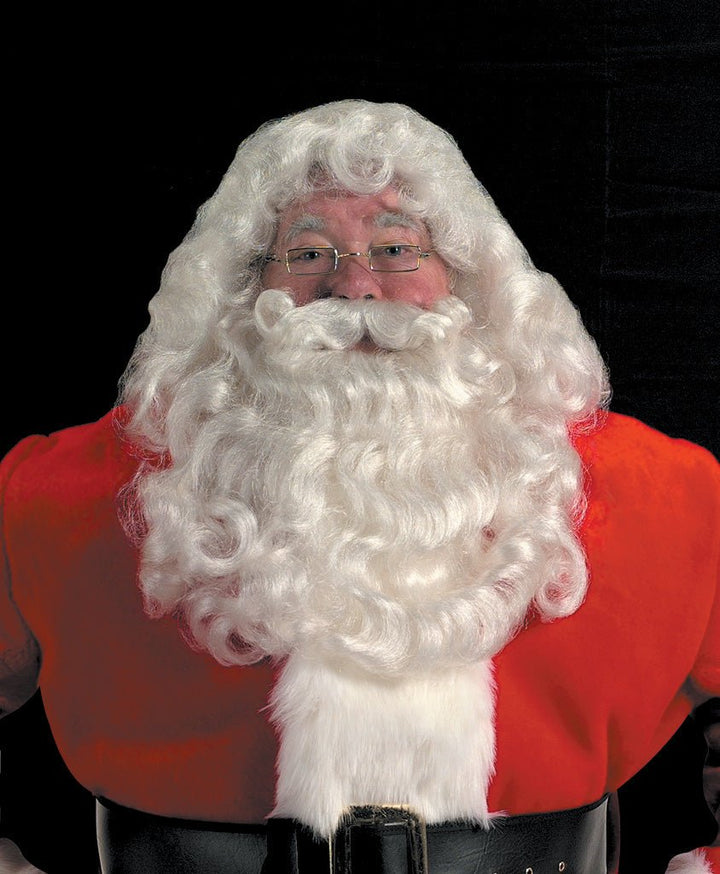 Professional Santa Wig & Beard Set - JJ's Party House