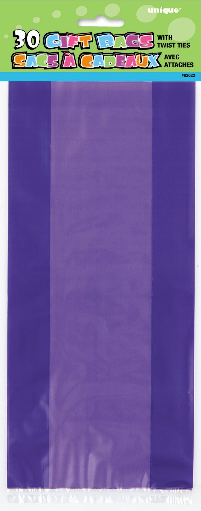Purple Cello Party Favors Bags 30ct - JJ's Party House McAllen, TX
