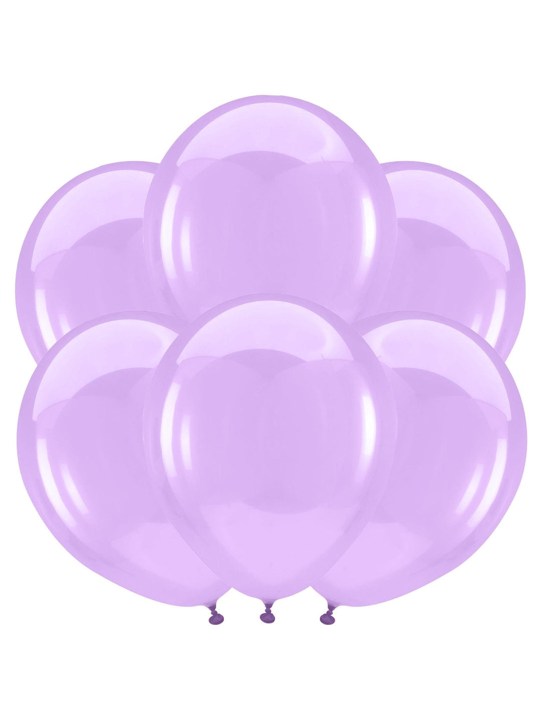 Purple Crystal 11" Latex Balloons - JJ's Party House: Birthday, Balloons & Custom Party Favors