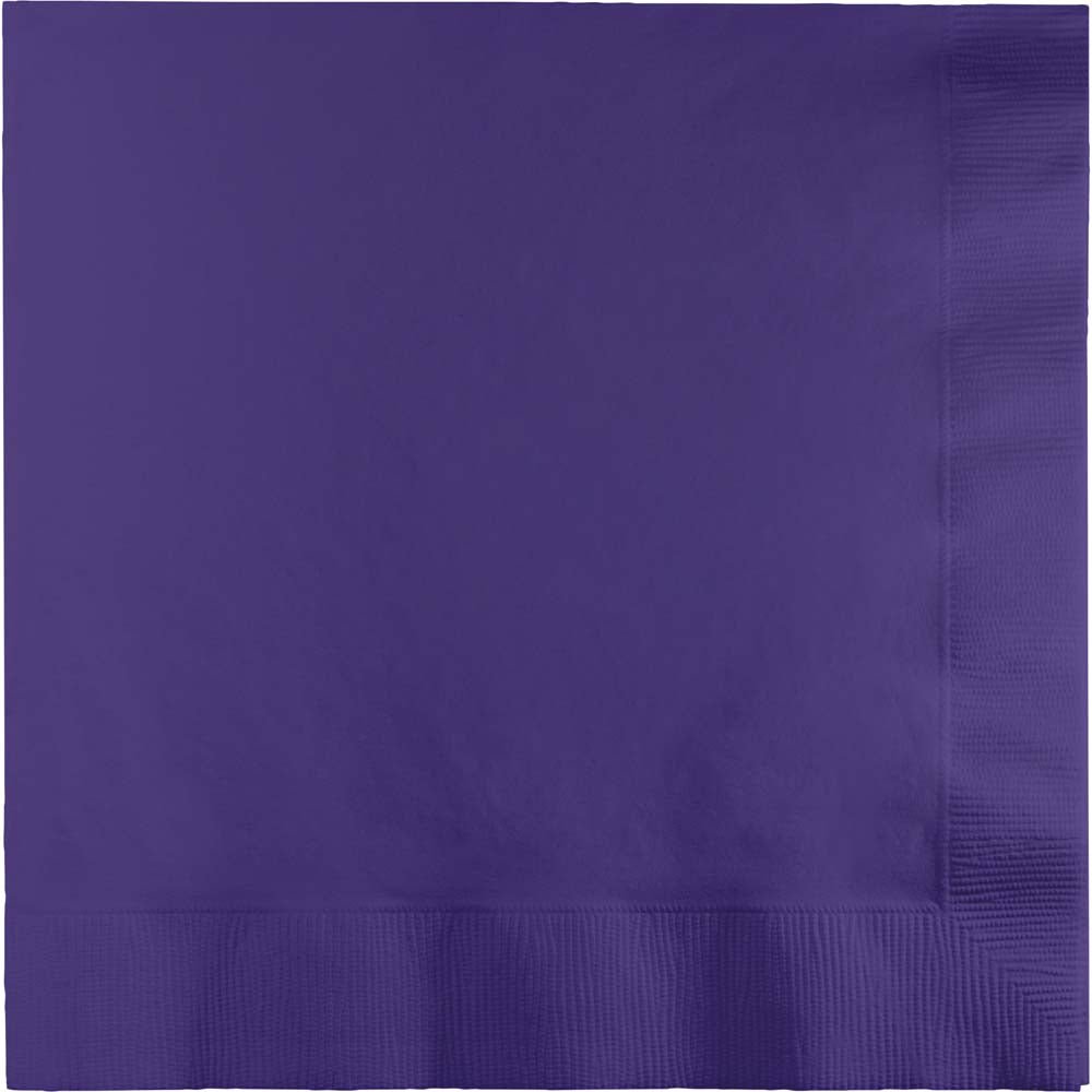 Purple Luncheon Napkins 3Ply 50ct - JJ's Party House McAllen, TX