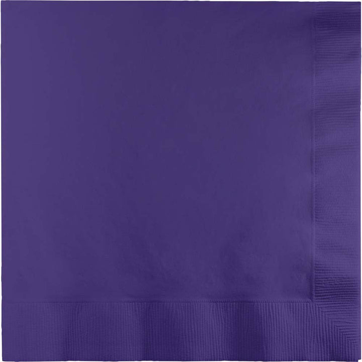 Purple Luncheon Napkins 3Ply 50ct - JJ's Party House McAllen, TX