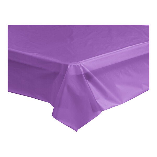 Purple Plastic Table Cover Roll, 40" x 150' - JJ's Party House: Birthday, Balloons & Custom Party Favors