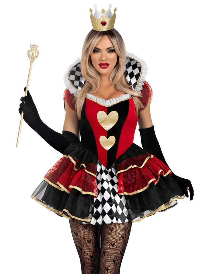 Queen of Hearts Deluxe Costume - JJ's Party House