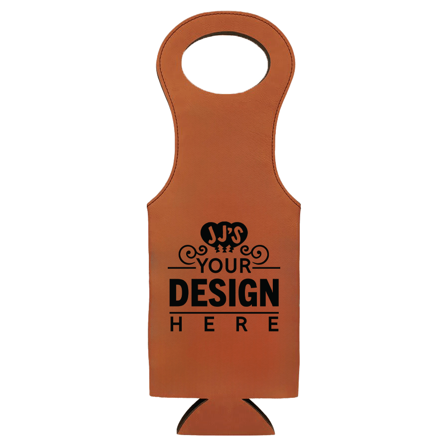 Rawhide Laserable Leatherette Wine Bag - JJ's Party House McAllen, TX