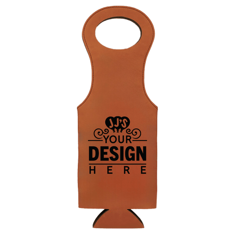Rawhide Laserable Leatherette Wine Bag - JJ's Party House McAllen, TX