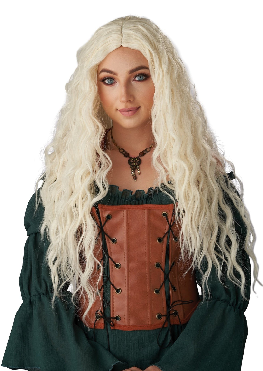 Renaissance Maiden Icy Blonde Wig - JJ's Party House