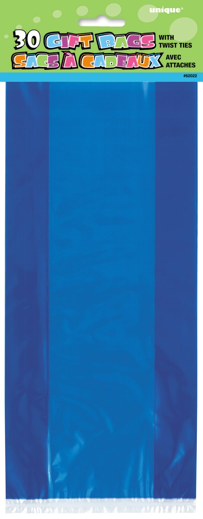 Royal Blue Cello Party Favors Bags 30ct - JJ's Party House McAllen, TX