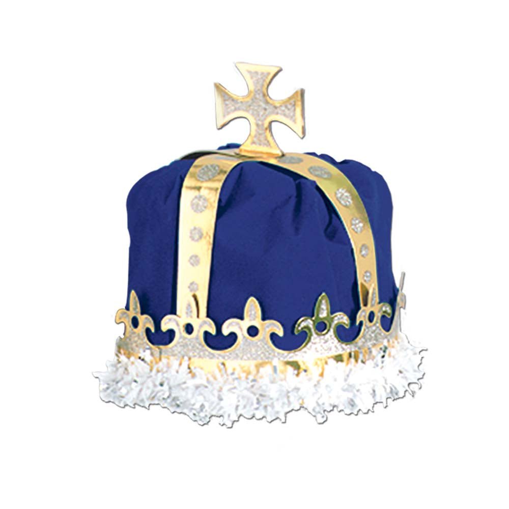 Royal King's Crown - Blue - JJ's Party House: Birthday, Balloons & Custom Party Favors