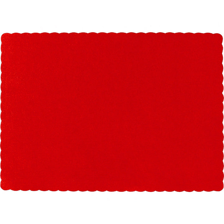 Red Paper Place Mats 24ct