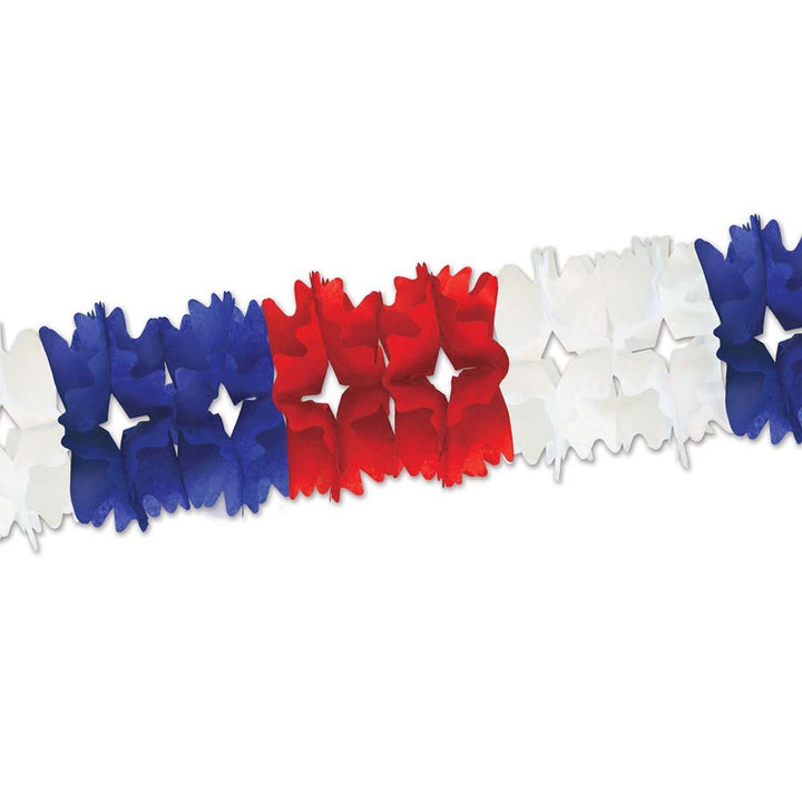 R/W/B Pageant Garland - JJ's Party House: Birthday, Balloons & Custom Party Favors