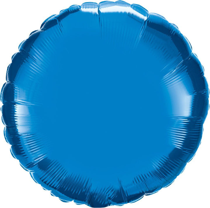 Sapphire Blu Round 18'' Balloon - JJ's Party House: Custom Party Favors, Napkins & Cups