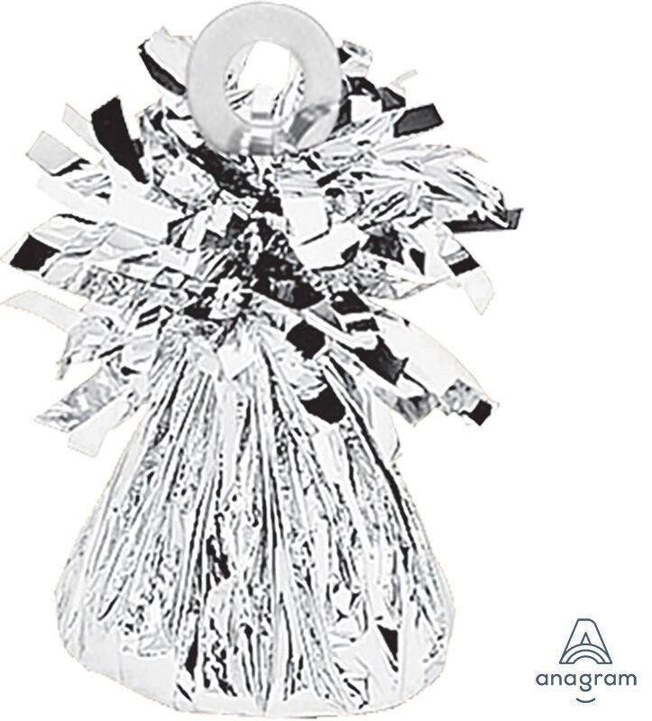 Silver Foil Balloon Weight - JJ's Party House McAllen, TX