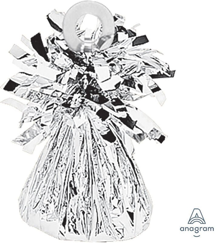 Silver Foil Balloon Weight - JJ's Party House McAllen, TX