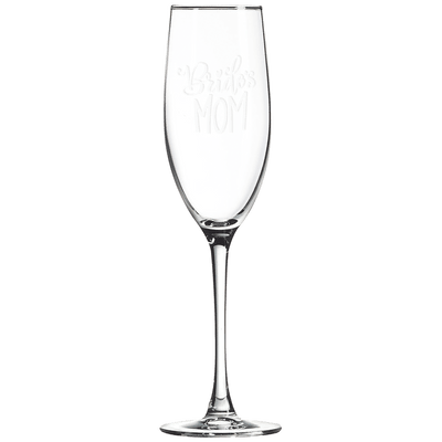 Personalized Engraved 8 oz. Champagne Glasses