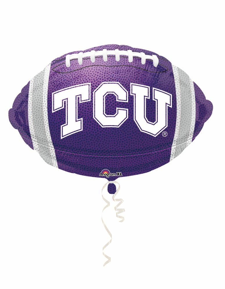 TCU Horned Frogs Mylar Balloon - JJ's Party House: Birthday, Balloons & Custom Party Favors