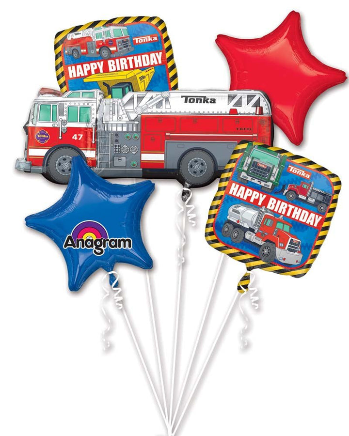 Tonka Balloon Bouquet - JJ's Party House: Birthday, Balloons & Custom Party Favors