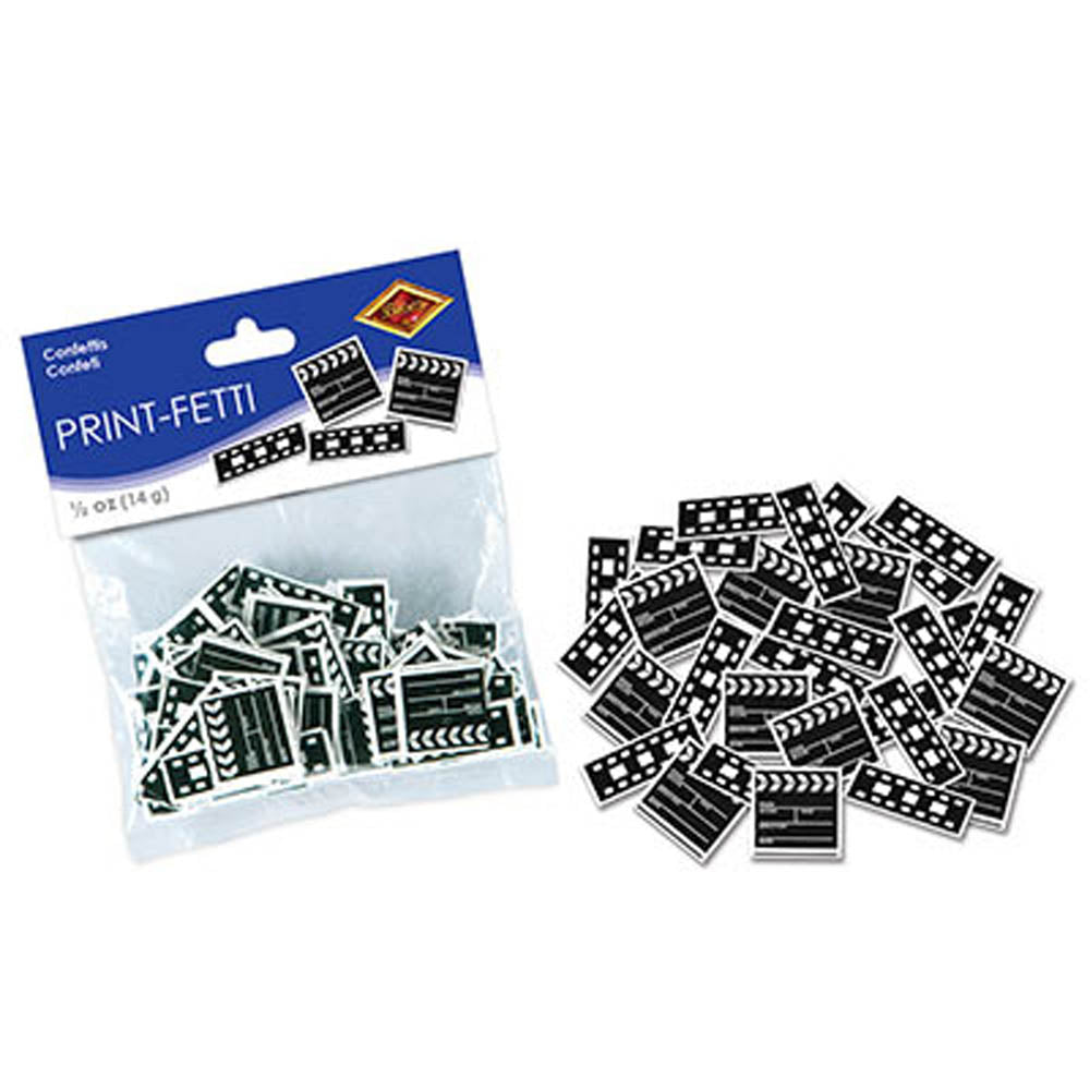 Hollywood Clapboard Confetti