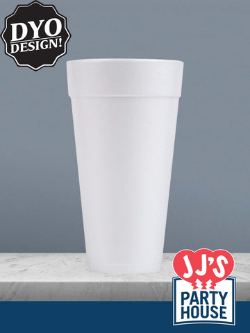 Design Your Own Custom Printed Foam Cups