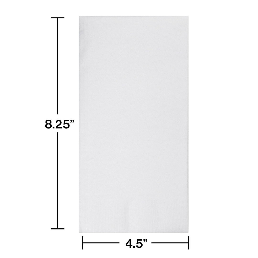 White Better Than Linen Guest Towels 50ct - JJ's Party House McAllen, TX