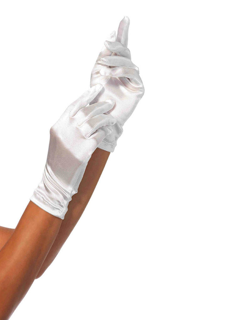 Wrist Length Satin Gloves - JJ's Party House: Custom Party Favors, Napkins & Cups