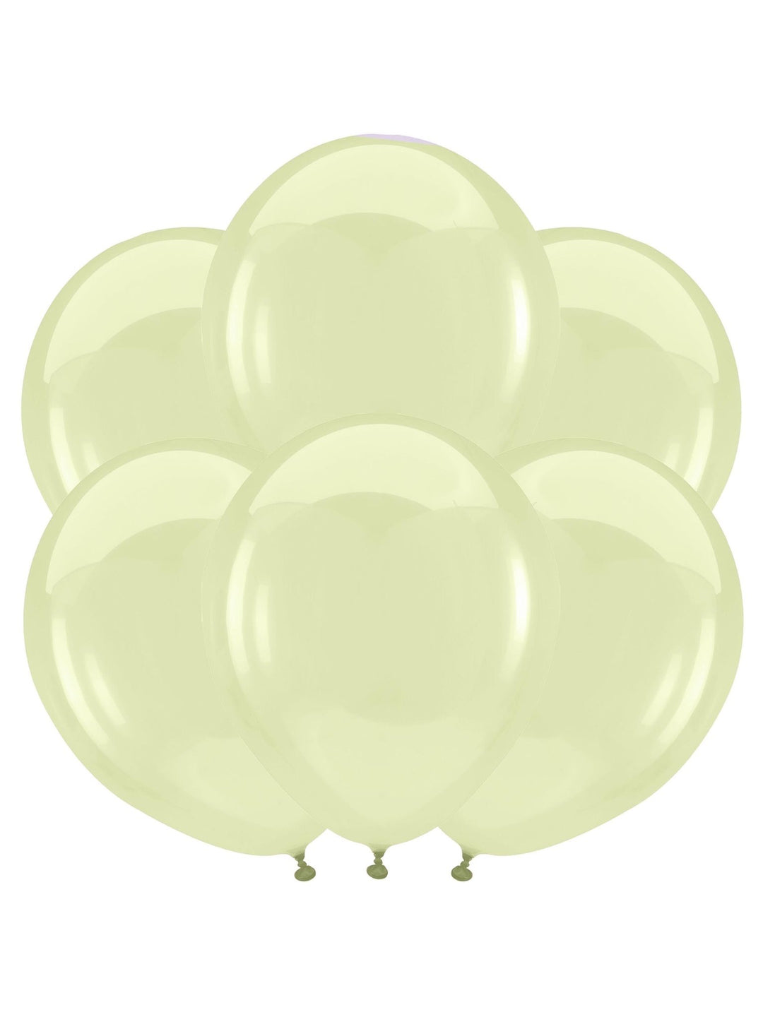 Yellow Crystal 11" Latex Balloons - JJ's Party House: Birthday, Balloons & Custom Party Favors