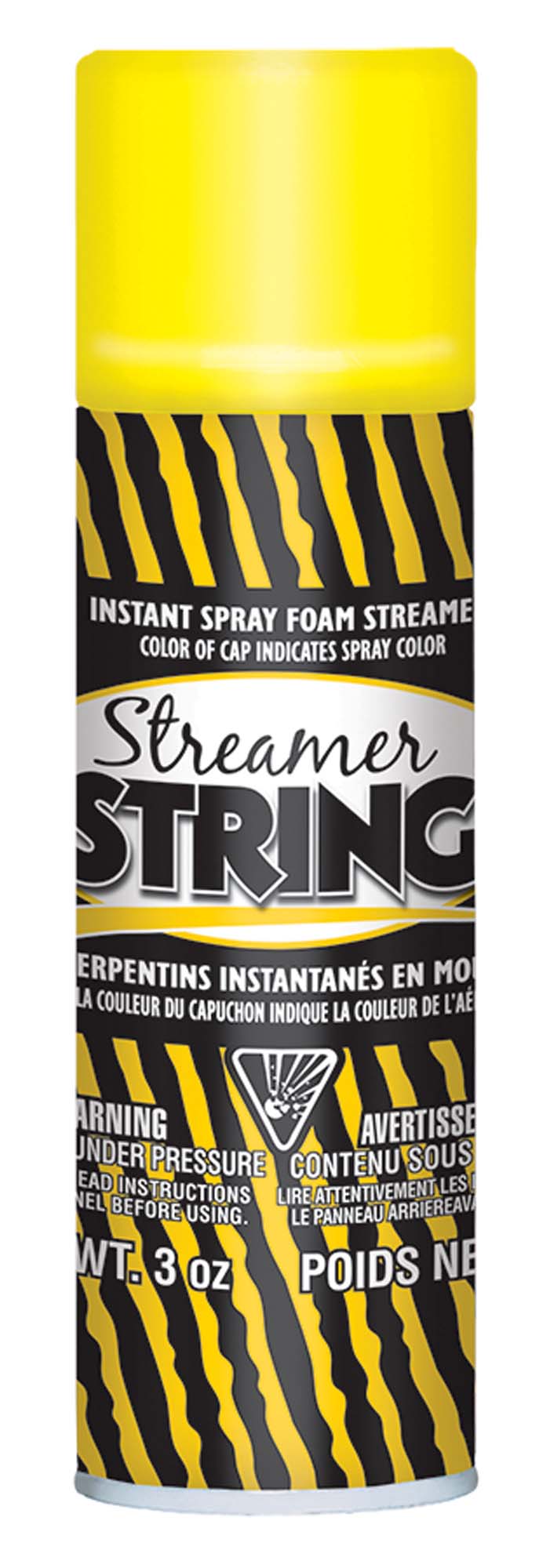 Yellow Streamer String 3oz - JJ's Party House McAllen, TX