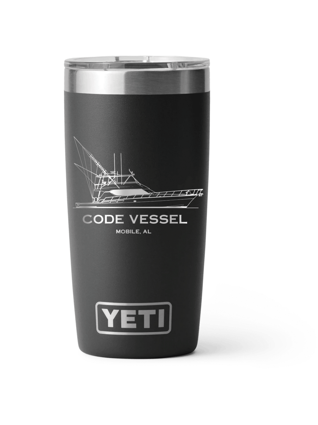 Yeti 20oz Personalized Tumbler Gift for Fishing, Fisherman, Fly Fishing, Beach, Lake or Ocean Enthusiast - JJ's Party House: Birthday, Balloons & Custom Party Favors